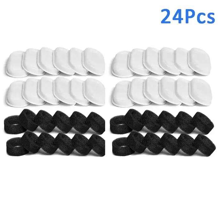8/12/16/24 pièces filtres de fontaine d'eau pour chat pour 108Oz/3.2L débit