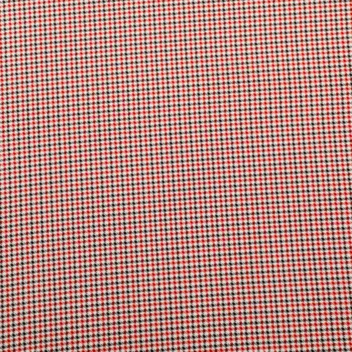 Tissu en coton imprimé avec grille de fleurs de roses rouges, pour la couture, tissu Patchwork pour bricolage, Scrapbook matelassé, matériel de bricolage fait à la main