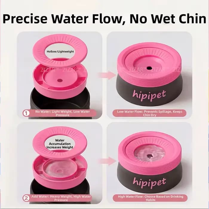 Bols flottants pour chats