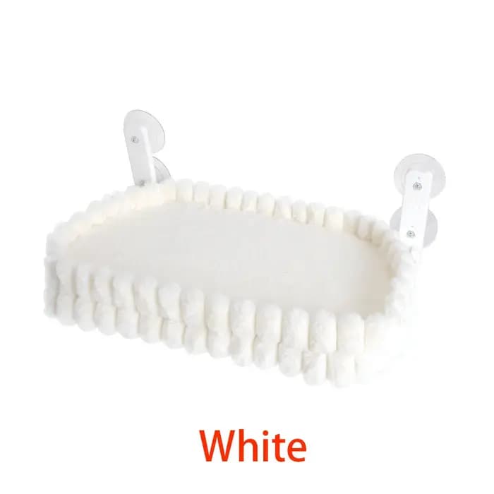 Hamac de fenêtre pour chats d'intérieur avec coussin réversible