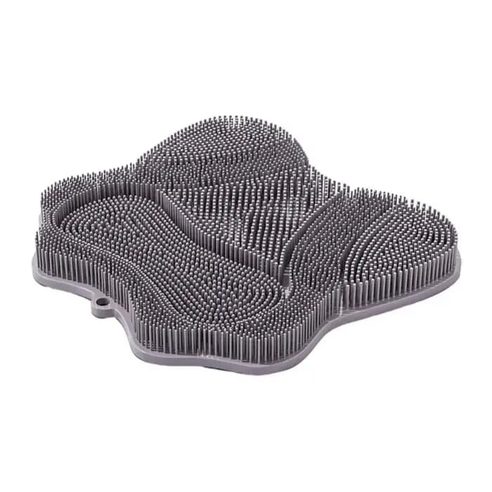 Brosse à gratter pour chat à ventouses, brosse de massage douce pour la douche, brosse exfoliante antidérapante pour le dos