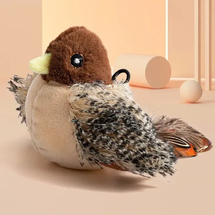 Flappy-Jouet Interactif en Peluche pour Chat et Animal de Compagnie