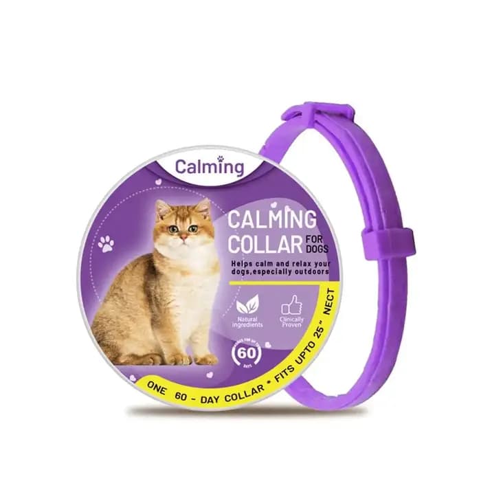 Collier apaisant imperméable et apaisant pour chien et chat