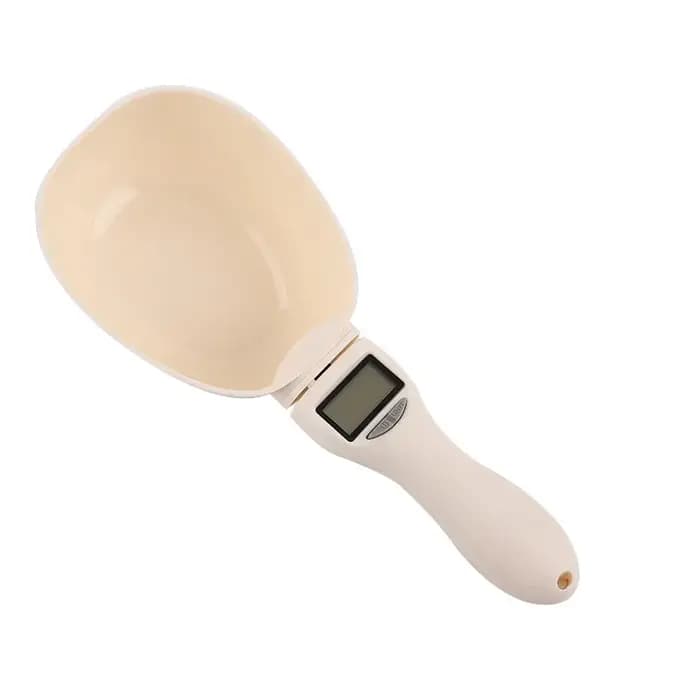 Cuillère de pesage pour aliments pour animaux de compagnie