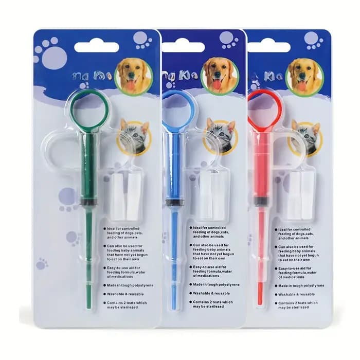 Mangeoire à médicaments pour animaux de compagnie