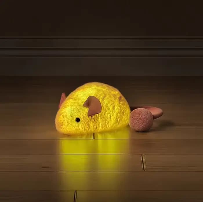 Jouets interactifs en peluche pour chat, souris de Simulation, chaton, jouets en peluche auto-jeux,