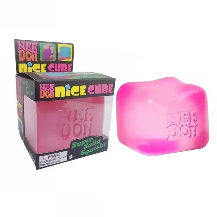 Jouet anti-stress Nee Doh mignon en forme de nourriture et de chat, jouet sensoriel à presser à rebond lent, crème glacée, pizza, gâteau, cadeau pour enfants et adultes