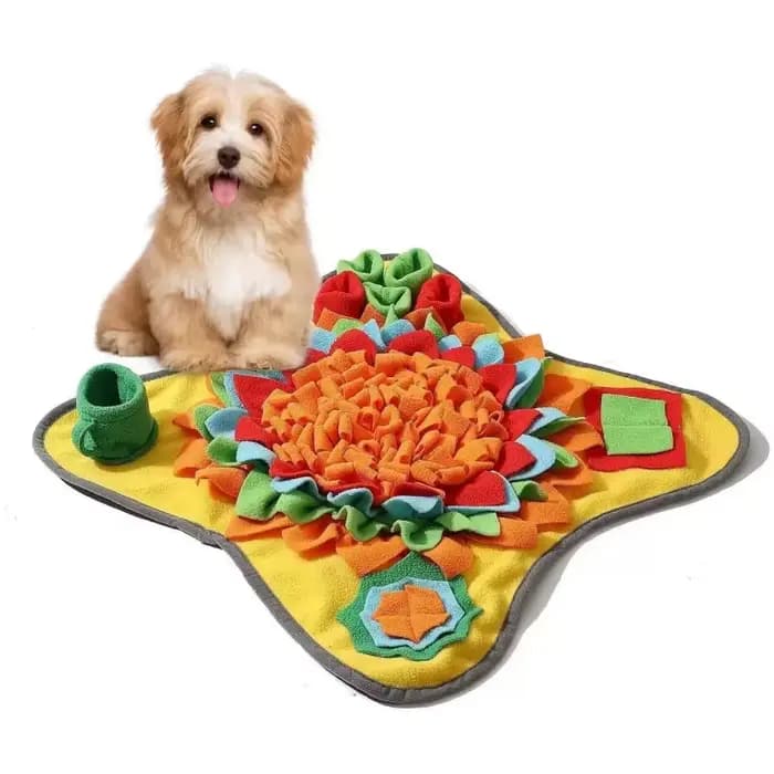 Tapis d'entraînement à renifler pour animaux de compagnie