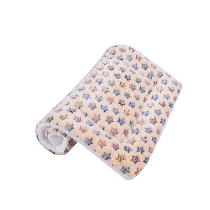 Lit pour chiens, couverture épaisse en flanelle