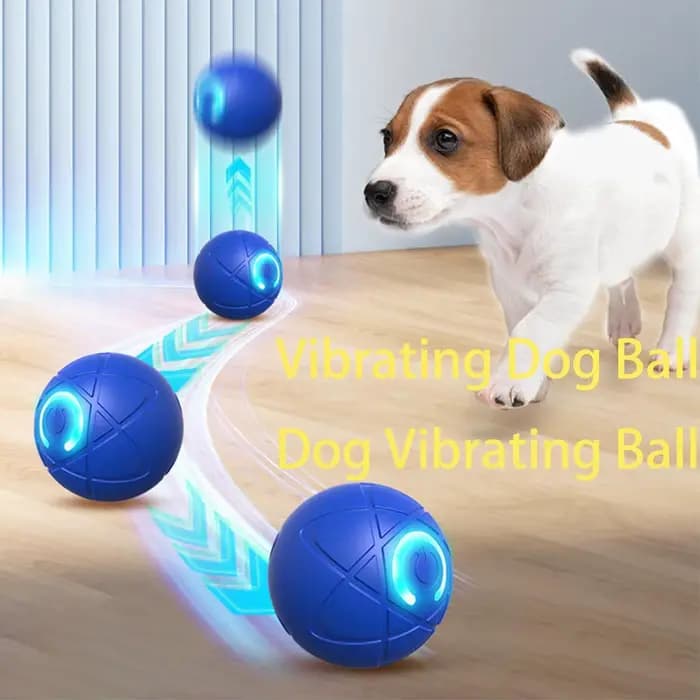 Jouet pour chien, balle interactive, balle roulante, jouet pour chien à mouvement automatique, deux modes, rechargeable, balle automatique, accessoires pour animaux de compagnie, pour chien, chiot