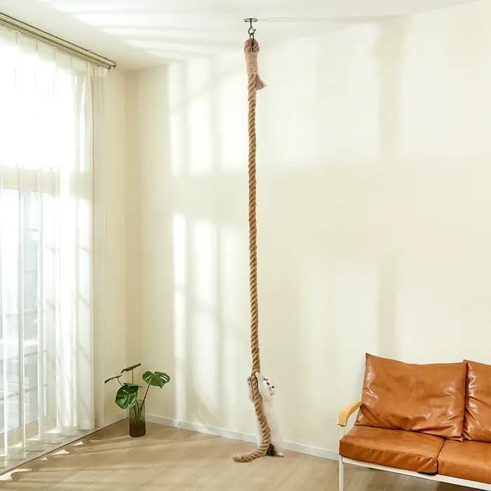 Corde d'escalade en sisal pour chat