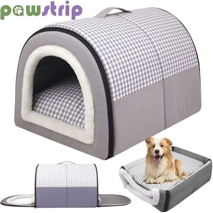 Maison pour chien, lit de couchage doux et confortable pour animaux de compagnie, pour petits et moy