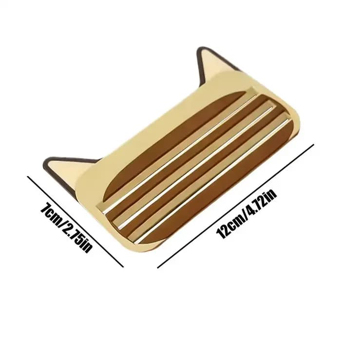 Grattoir portable pour sachets de nourriture pour chat, extrudeur de friandises pour chatons, grattoir pour barres de friandises pour chat, pour chatons, jardin, parc, promenade, maison, intérieur, ex
