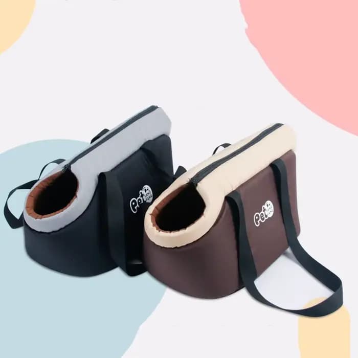 Sac pour animaux de compagnie, sac de transport intérieur en tissu réglable à côtés souples, fourre-