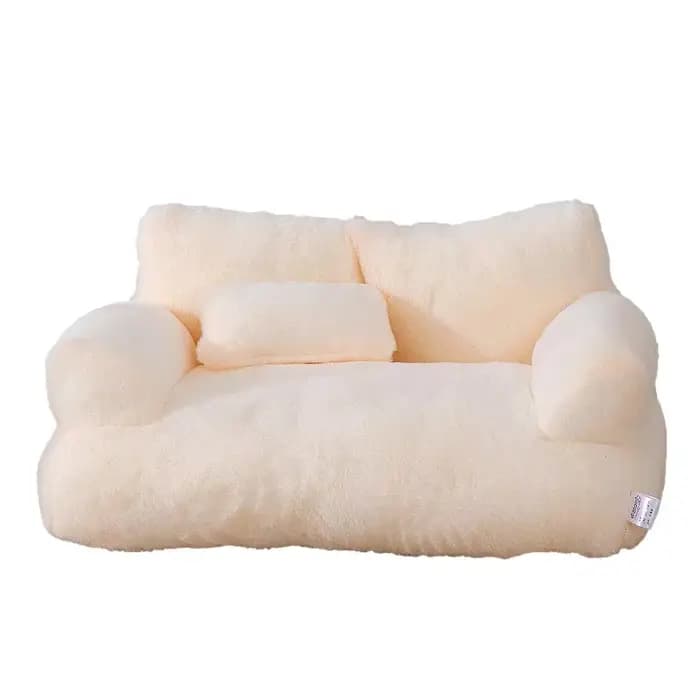 Lit de luxe pour chat, canapé Super doux et chaud pour animaux de compagnie