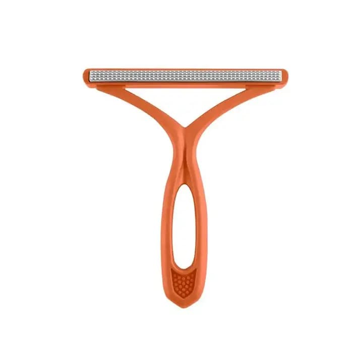 Brosse anti-poils pour animaux de compagnie avec long manche