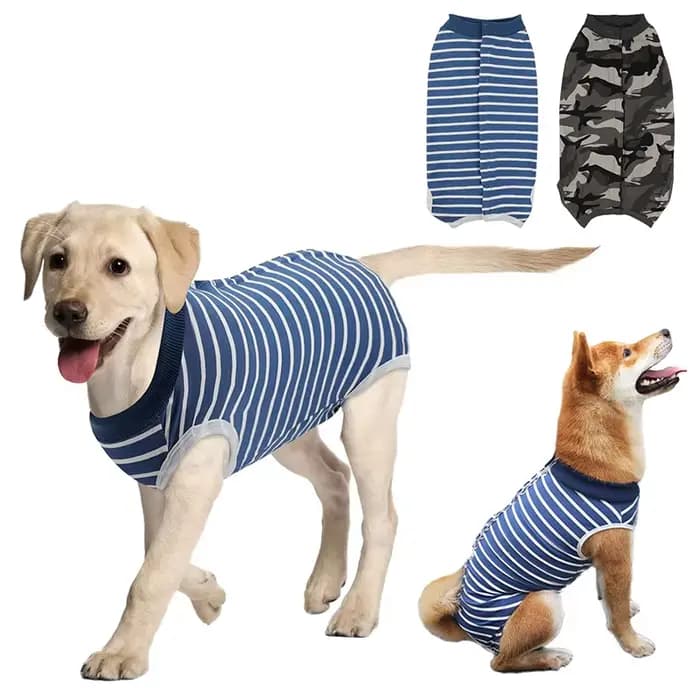 Combinaison de récupération pour chien, vêtements chirurgicaux pour plaies abdominales, Anti-léchage