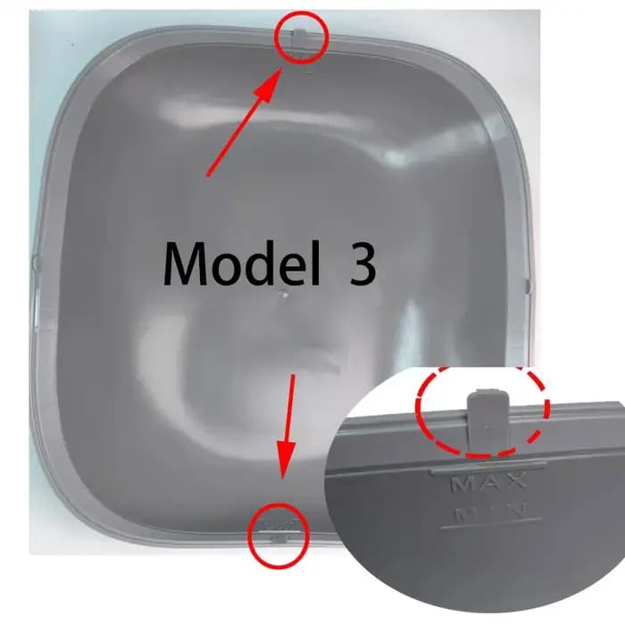 TONEPIE Accessoires pour litière automatique pour chat, Porte de bac, Pièces de rechange pour toilette pour chat, Pièce de rechange pour litière fermée pour chat, Nouveau