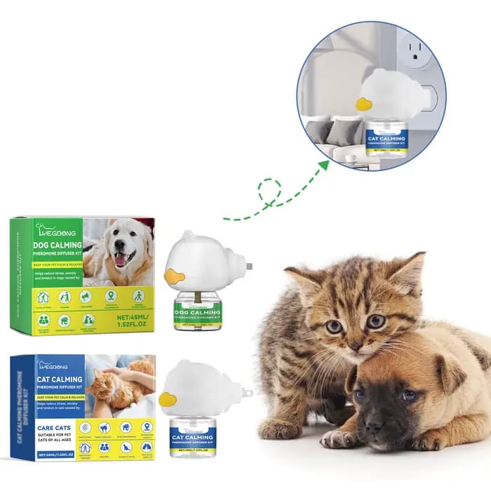 Phéromones pour animaux de compagnie diffuseur apaisant chat chien calme relaxant soulagement des émotions