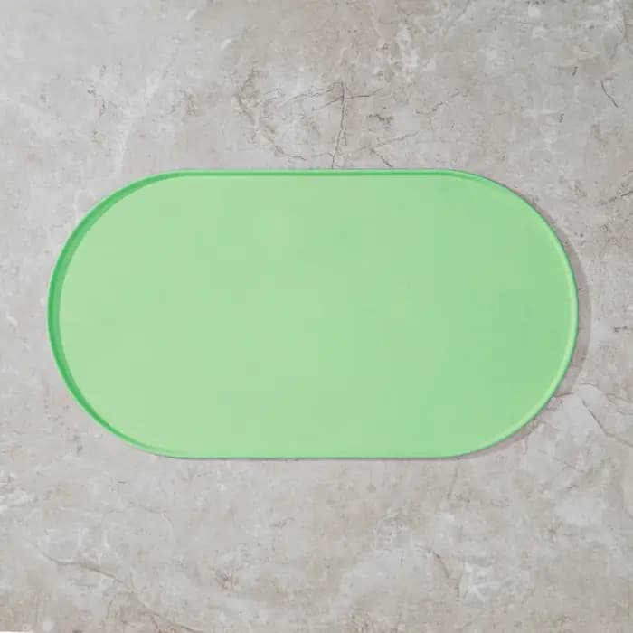Tapis d'alimentation pour chat avec conception imperméable antidérapante